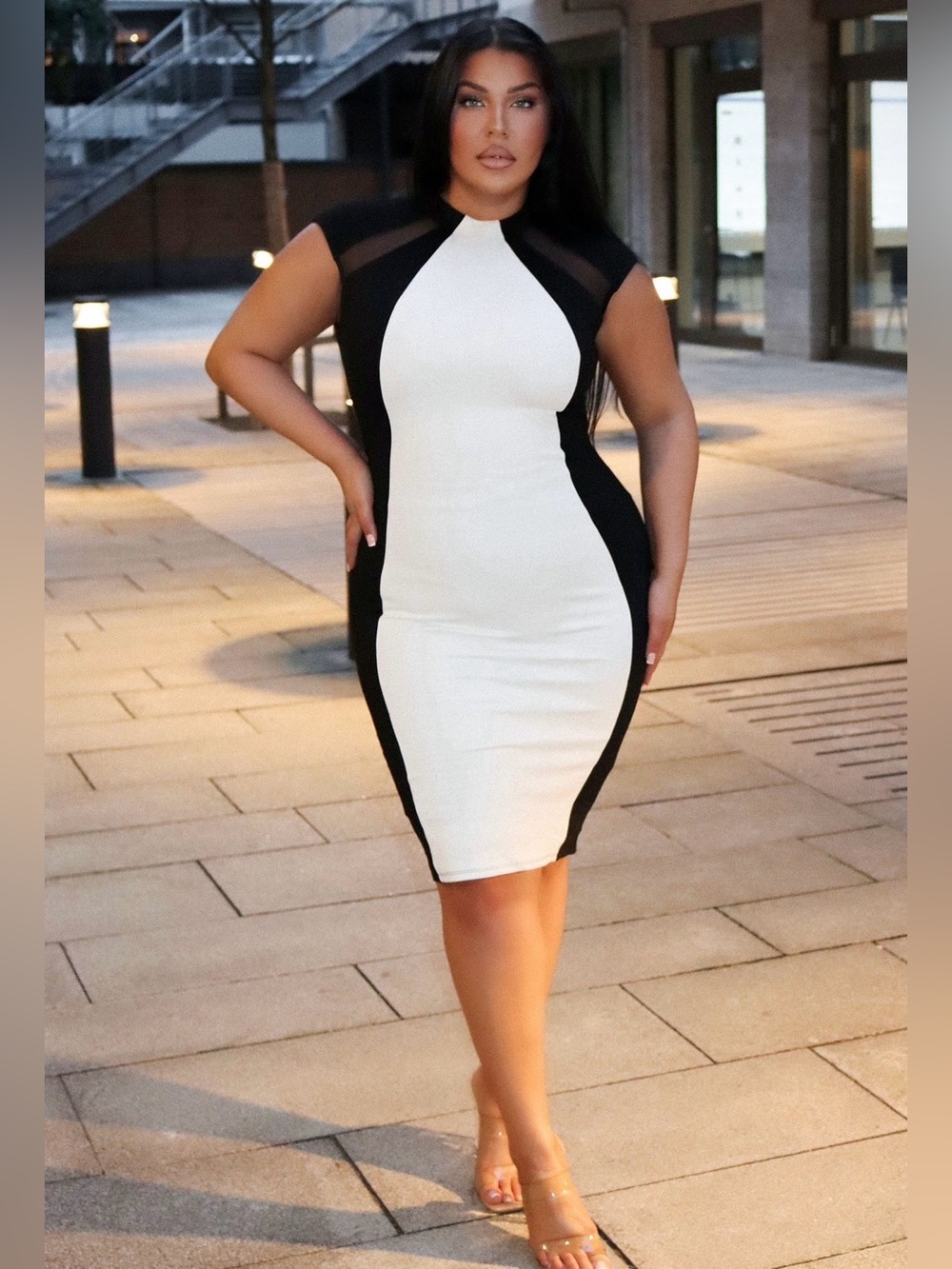 Fashion Nova , Midi Dress , Women’s XL